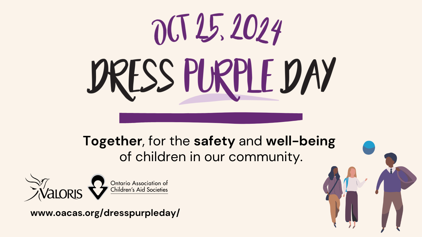 Visual for Dress Purple Day